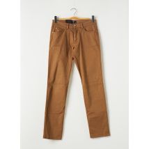 FYNCH-HATTON - Pantalon droit marron en coton pour homme - Taille W31 L32 - Modz