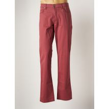 FYNCH-HATTON - Pantalon droit rouge en coton pour homme - Taille W36 L36 - Modz