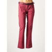 MAISON SCOTCH - Pantalon droit rose en coton pour femme - Taille W25 L32 - Modz