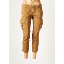 G STAR - Pantalon 7/8 marron en coton pour femme - Taille W29 - Modz