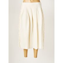 HUMILITY - Jupe mi-longue beige en coton pour femme - Taille 38 - Modz