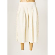 HUMILITY - Jupe mi-longue beige en coton pour femme - Taille 36 - Modz