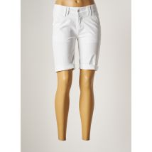 TIMEZONE - Bermuda blanc en coton pour femme - Taille W24 - Modz