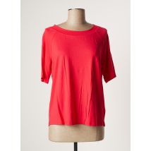 FRANK WALDER - T-shirt rose en viscose pour femme - Taille 40 - Modz