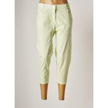 AGATHE & LOUISE PANTALONS FEMME DE COULEUR VERT - Grande Taille