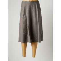 RALPH LAUREN - Jupe mi-longue gris en laine pour femme - Taille 42 - Modz