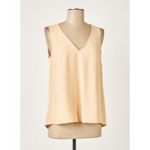 PATRIZIA PEPE - Top beige en acetate pour femme - Taille 40 - Modz