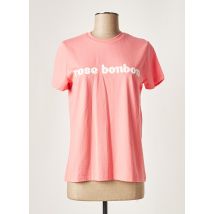 TARA JARMON - T-shirt rose en coton pour femme - Taille 40 - Modz