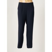 PAULE KA - Pantalon droit bleu en acetate pour femme - Taille 44 - Modz