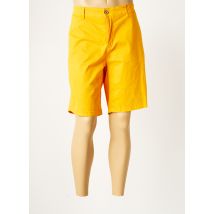 SERGE BLANCO SHORTS / BERMUDAS HOMME DE COULEUR JAUNE - Grande Taille