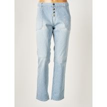 ACQUAVERDE - Pantalon slim bleu en coton pour femme - Taille W32 L30 - Modz