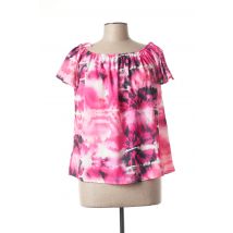 MINSK - Blouse rose en polyester pour femme - Taille TU - Modz