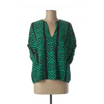MINSK - Blouse vert en polyester pour femme - Taille 38 - Modz