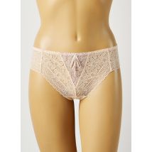 EMPREINTE - Tanga beige en polyamide pour femme - Taille 40 - Modz