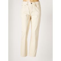 YAYA - Jeans coupe droite beige en coton pour femme - Taille 42 - Modz