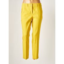 MARELLA - Pantalon chino jaune en lin pour femme - Taille 38 - Modz