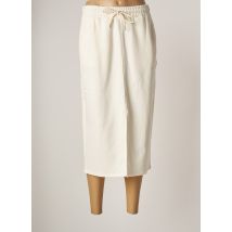 SET - Jupe mi-longue beige en coton pour femme - Taille 38 - Modz