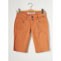 FREEMAN T.PORTER - Bermuda orange en coton pour femme - Taille W24 - Modz