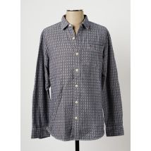 TOMMY HILFIGER - Chemise manches longues bleu en coton pour homme - Taille S - Modz