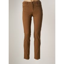 COUTURIST - Pantalon slim marron en coton pour femme - Taille W28 L30 - Modz