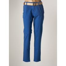 EDC - Pantalon chino bleu en coton pour femme - Taille W40 L32 - Modz