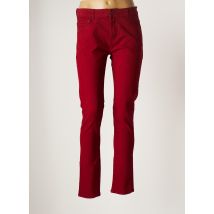 KALISSON - Pantalon slim rouge en coton pour femme - Taille 38 - Modz