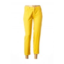 MADO ET LES AUTRES - Pantalon 7/8 jaune en lyocell pour femme - Taille 44 - Modz