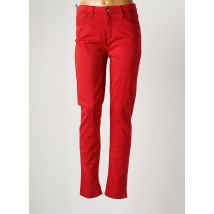 DESGASTE - Pantalon slim rouge en lyocell pour femme - Taille 38 - Modz