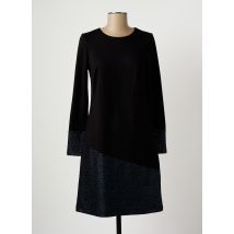 SENORETTA - Robe mi-longue noir en polyester pour femme - Taille 38 - Modz