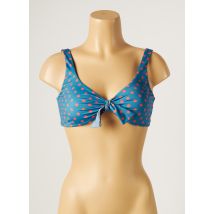 KIWI - Haut de maillot de bain bleu en polyamide pour femme - Taille 40 - Modz