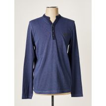 CAMEL ACTIVE - T-shirt bleu en coton pour homme - Taille S - Modz