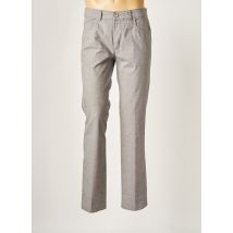 PIONEER - Pantalon droit gris en coton pour homme - Taille W33 L34 - Modz