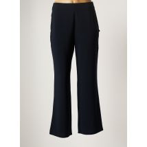 TBS - Pantalon flare bleu en polyester pour femme - Taille 36 - Modz