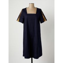 MARIA BELLENTANI - Robe mi-longue bleu en coton pour femme - Taille 38 - Modz