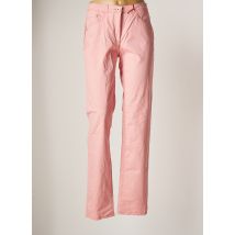 JOCAVI - Pantalon droit rose en coton pour femme - Taille 40 - Modz