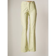 JOCAVI - Pantalon droit vert en coton pour femme - Taille 36 - Modz