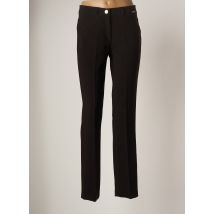 DIVAS - Pantalon droit noir en polyester pour femme - Taille 38 - Modz