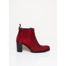 MURATTI - Bottines/Boots rouge en cuir pour femme - Taille 36 - Modz