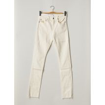 APRIL 77 - Jeans skinny beige en coton pour femme - Taille W26 - Modz