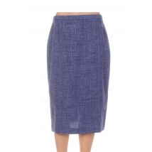 PAUPORTÉ - Jupe mi-longue bleu en polyester pour femme - Taille 40 - Modz