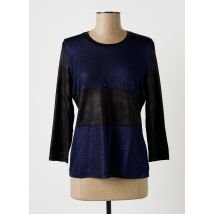 FRANCE RIVOIRE - Top bleu en polyester pour femme - Taille 40 - Modz