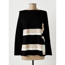 FRANCE RIVOIRE - Pull noir en merinos pour femme - Taille 40 - Modz