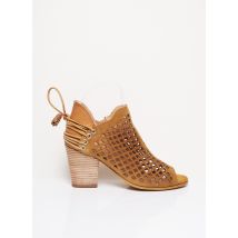 MURATTI - Sandales/Nu pieds marron en cuir pour femme - Taille 39 - Modz