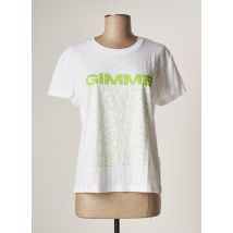 ARTLOVE - T-shirt blanc en coton pour femme - Taille 40 - Modz