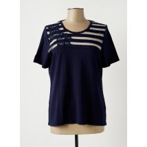 PAUPORTÉ - Pull bleu en coton pour femme - Taille 44 - Modz