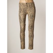 BEST MOUNTAIN - Pantalon slim marron en coton pour femme - Taille 38 - Modz