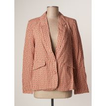 LA FIANCEE DU MEKONG - Blazer orange en viscose - Femme - Taille 40 - Modz