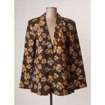 LA FIANCEE DU MEKONG - Blazer marron en viscose - Femme - Taille 40 - Modz