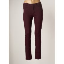 LA FIANCEE DU MEKONG - Pantalon slim violet en coton pour femme - Taille 44 - Modz