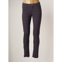 LA FIANCEE DU MEKONG - Pantalon slim gris en coton - Femme - Taille 44 - Modz